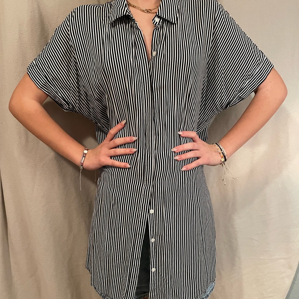 Striped Button Down